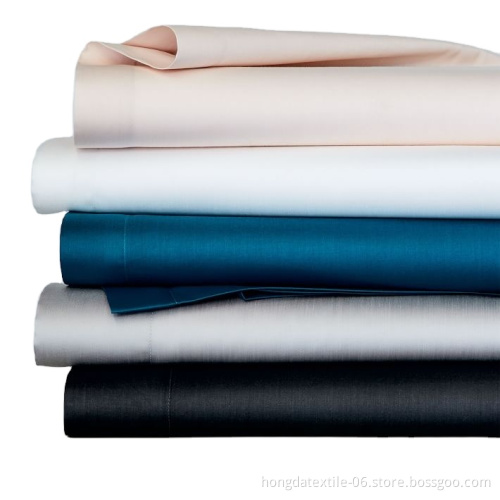 Eucalyptus Fiber 100% Tencel Lyocell Duvet Cover Set Bed Sheet Set
